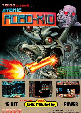 Atomic Robo-Kid (1990)