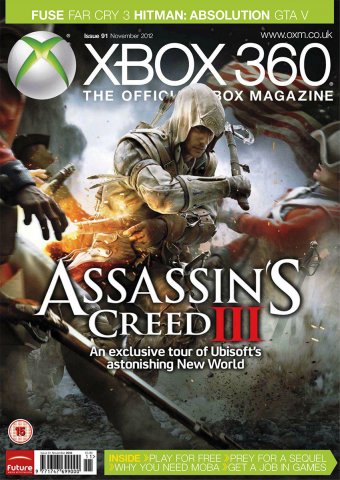 XBOX 360 The Official Magazine Issue 091 November 2012