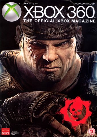 XBOX 360 The Official Magazine Issue 074 July 2011 subscriber's cover