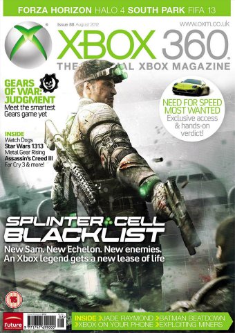 XBOX 360 The Official Magazine Issue 088 August 2012