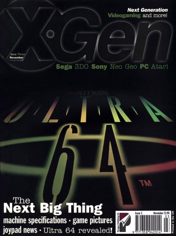 X-Gen Issue 03 November 1995