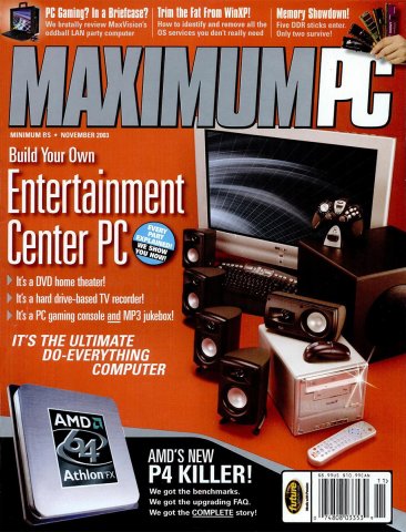 Maximum PC Issue 063 November 2003