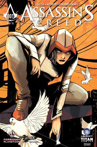 Assassin's Creed 001 (Forbidden Planet~Jetpack variant) (November 2015)