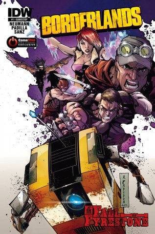 Borderlands 01 (July 2014) (GameStop cover)