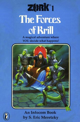 Zork 1: The Forces Of Krill (UK cover) (August 1983)