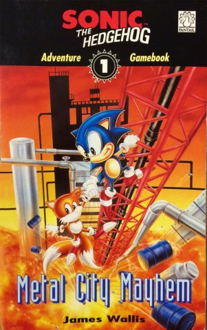 Sonic The Hedgehog: Adventure Gamebook 1 - Metal City Mayhem (1993)
