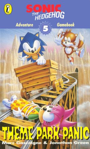 Sonic The Hedgehog: Adventure Gamebook 5 - Theme Park Panic (1995)