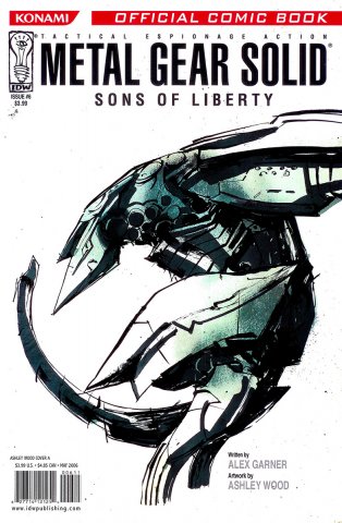 Metal Gear Solid: Sons Of Liberty Issue 06 (cover a) (May 2006)