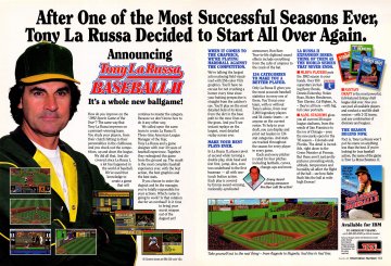 Tony La Russa Baseball II