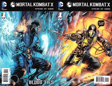 Mortal Kombat X Chapters 01-03 (cover join) (March 2015)