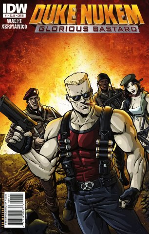 Duke Nukem: Glorious Bastard 01 (cover b) (July 2011)