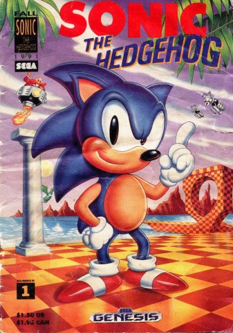 Sonic The Hedgehog promotional comic (Fall 1991)