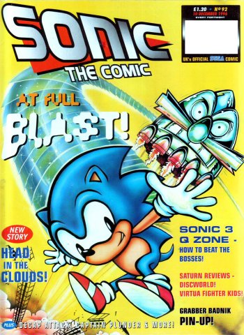 Sonic The Comic 092 (December 10, 1996)