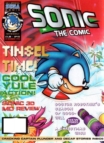 Sonic The Comic 093 (December 24, 1996)