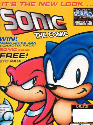 Sonic the Comic 058 (August 18, 1995)