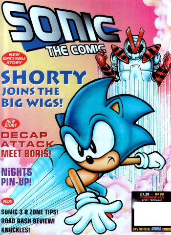 Sonic The Comic 090 (November 12, 1996)