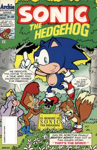 Sonic the Hedgehog 020 (March 1995)