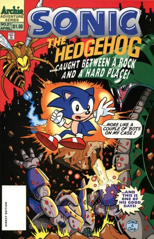 Sonic the Hedgehog 021 (April 1995)