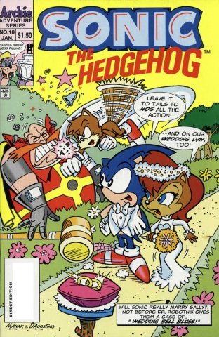 Sonic the Hedgehog 018 (January 1995)