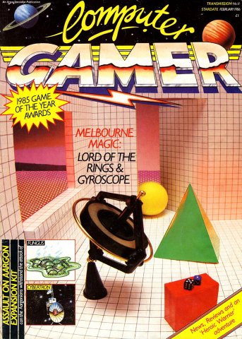 Computer Gamer Issue 11 February 1986
