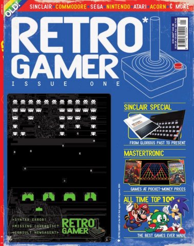 Retro Gamer Issue 001 (January 2004)