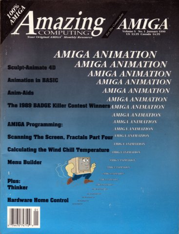 Amazing Computing Issue 046 Vol. 05 No. 01 (January 1990)