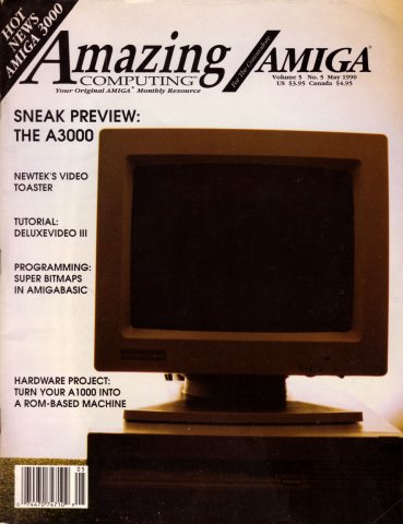 Amazing Computing Issue 050 Vol. 05 No. 05 (May 1990)