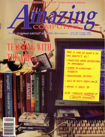 Amazing Computing Issue 030 Vol. 03 No. 09 (September 1988)