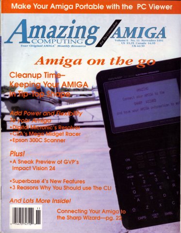 Amazing Computing Issue 068 Vol. 06 No. 11 (November 1991)