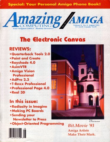 Amazing Computing Issue 089 Vol. 08 No. 08 (August 1993)