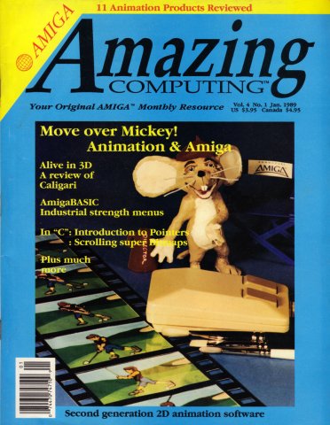 Amazing Computing Issue 034 Vol. 04 No. 01 (January 1989)