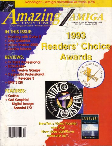 Amazing Computing Issue 093 Vol. 08 No. 12 (December 1993)