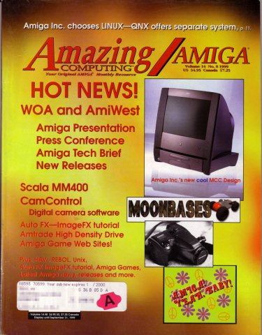 Amazing Computing Issue 157 Vol. 14 No. 08 (August 1999)