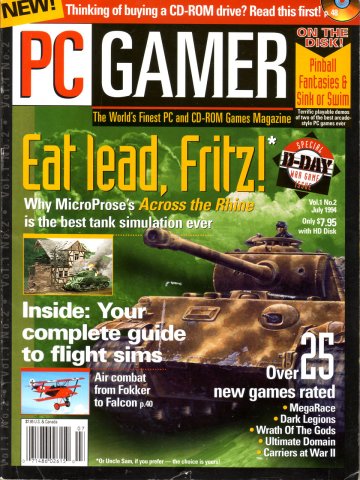 PC Gamer Issue 002 (July 1994)