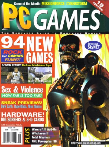 PC Games Vol. 03 No. 08 (August 1996)