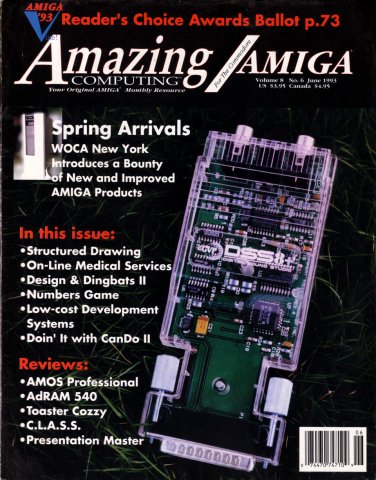 Amazing Computing Issue 087 Vol. 08 No. 06 (June 1993)