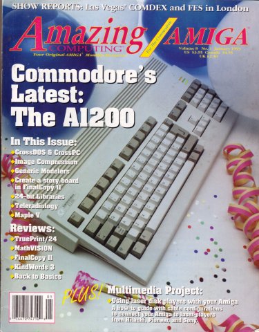 Amazing Computing Issue 082 Vol. 08 No. 01 (January 1993)