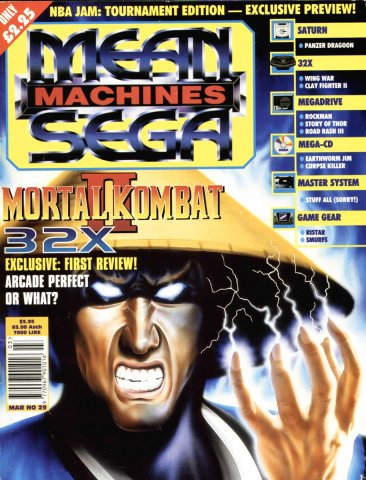 Mean Machines Sega Issue 29 (March 1995)