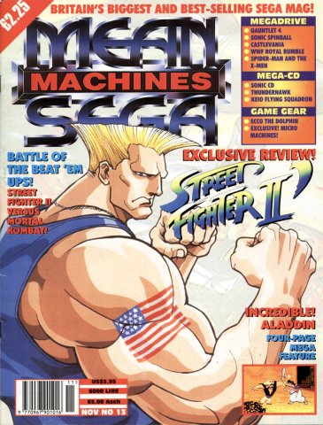 Mean Machines Sega Issue 13 (November 1993)