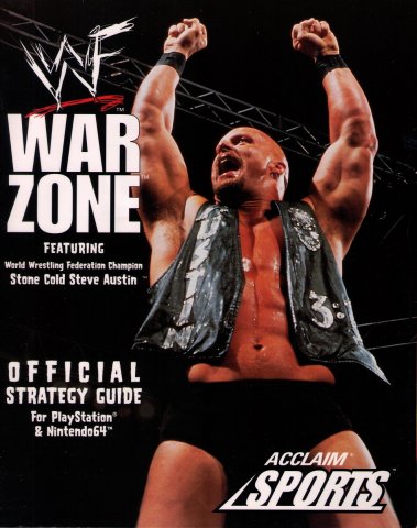 WWF War Zone Official Strategy Guide For PlayStation & Nintendo64
