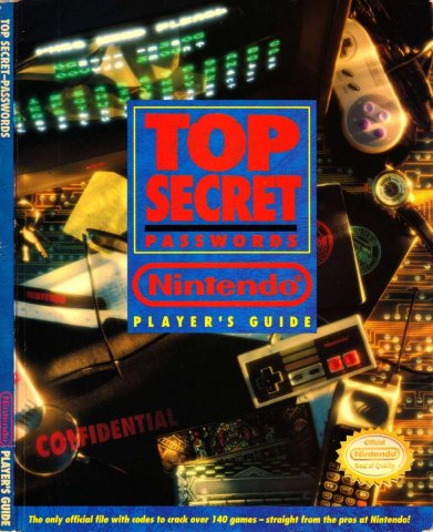 Top Secret Passwords Nintendo Player's Guide