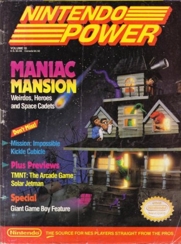Nintendo Power Issue 016 (September/October 1990)