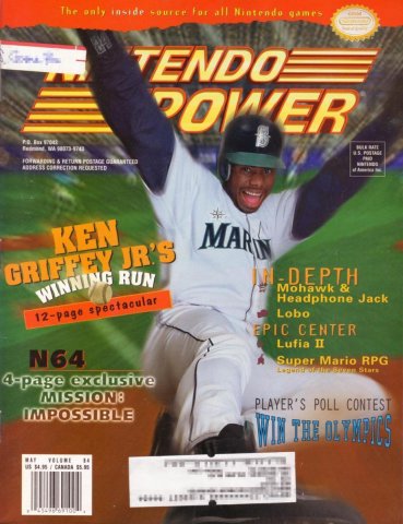 Nintendo Power Issue 084 (May 1996)