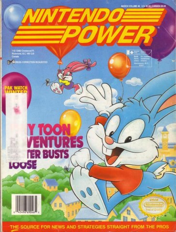Nintendo Power Issue 046 (March 1993)