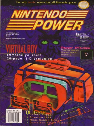 Nintendo Power Issue 075 (August 1995)
