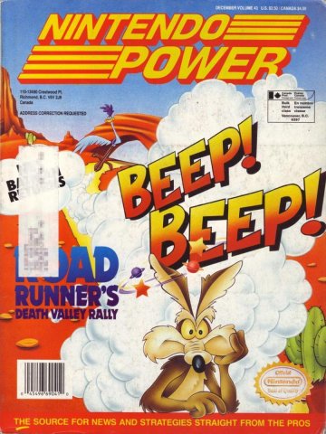 Nintendo Power Issue 043 (December 1992)