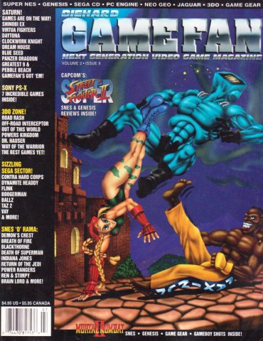 Gamefan Issue 20 July 1994 (Volume 2 Issue 8)