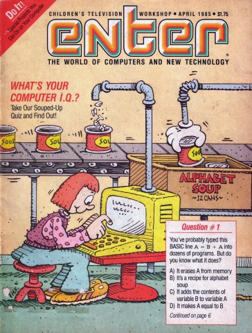 Enter Issue 16 April 1985