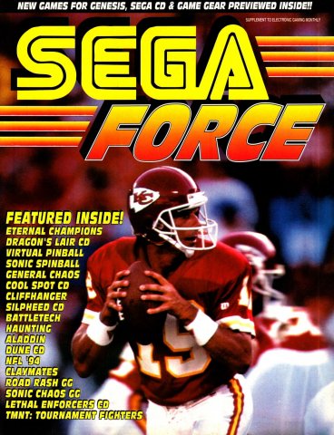 Sega Force Issue 4 November 1993