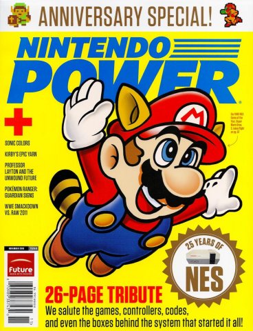 Nintendo Power Issue 260 November 2010 Retail Cover